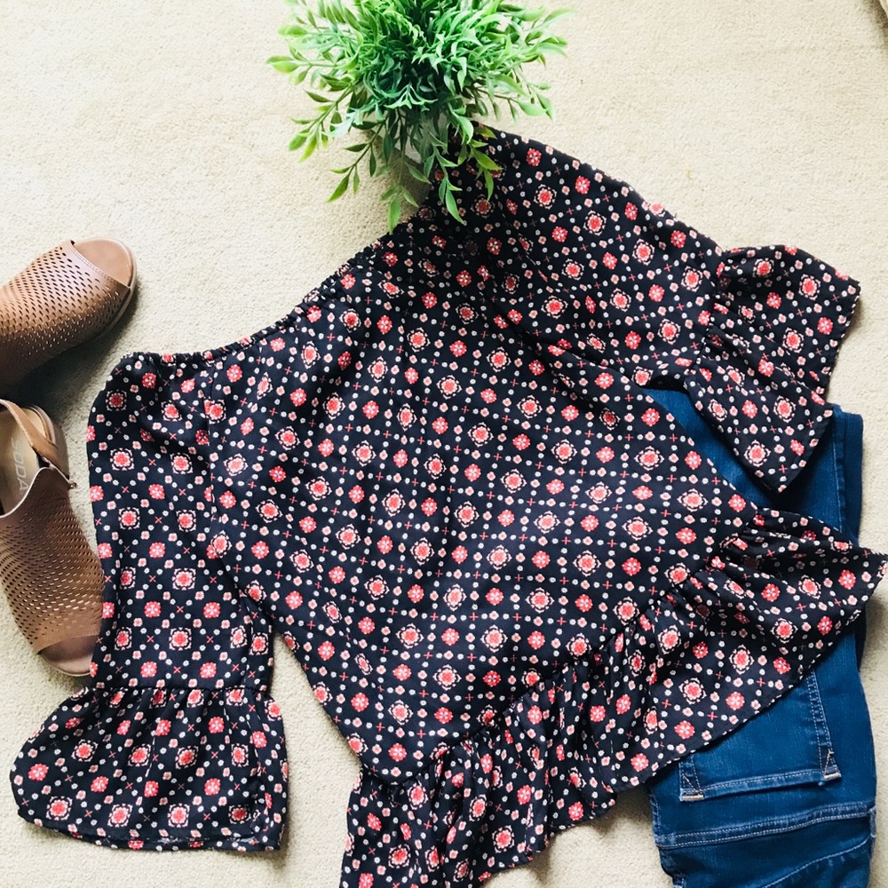 Off the shoulder shirt